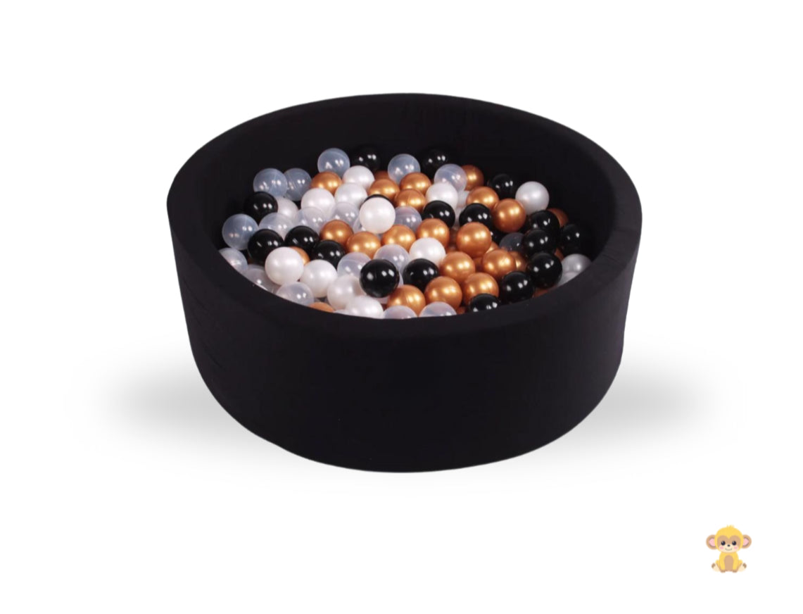 Zwarte ballenbak – Glamour set